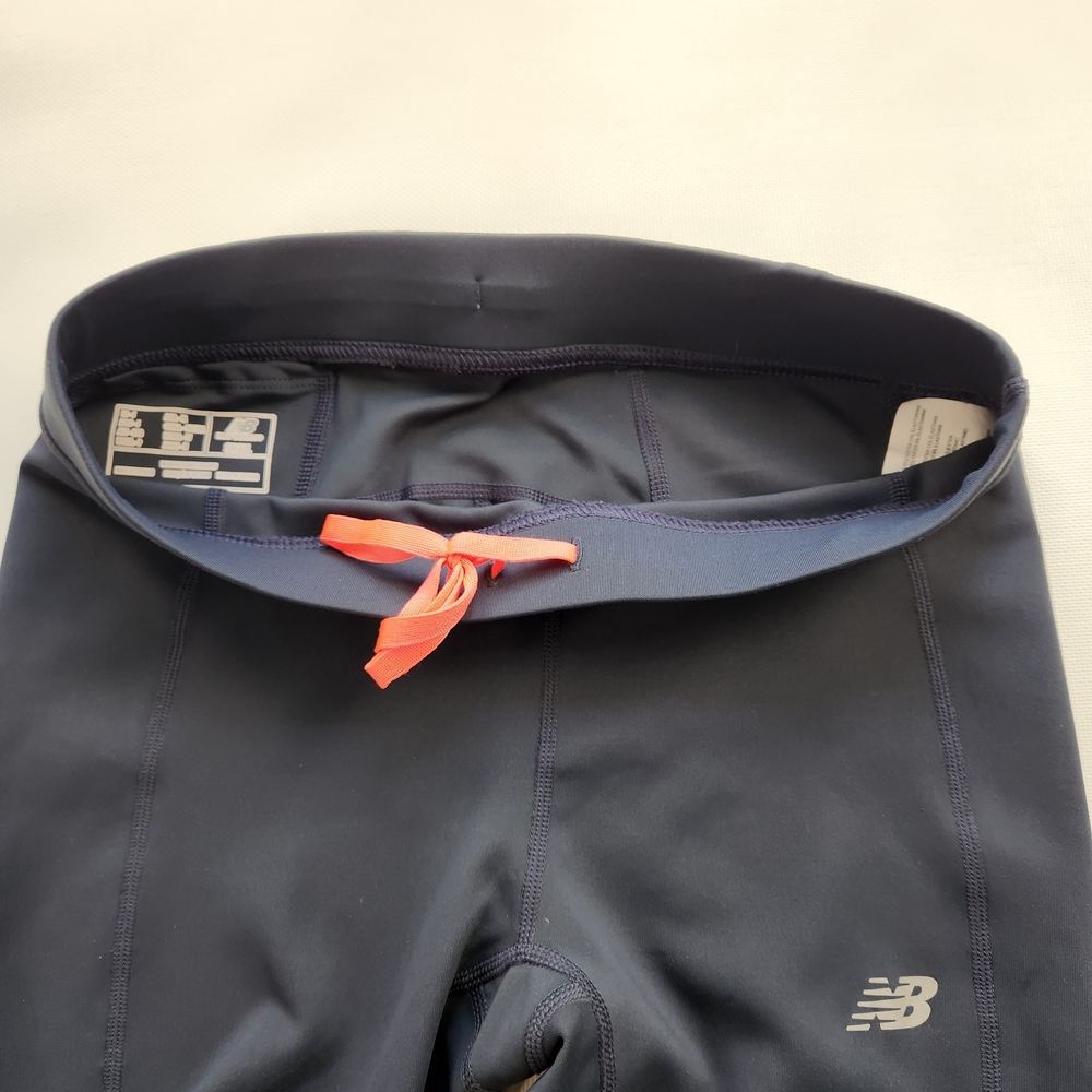 New Balance Women's Swim Leggings - Navy and Pink - Picture 11 of 16